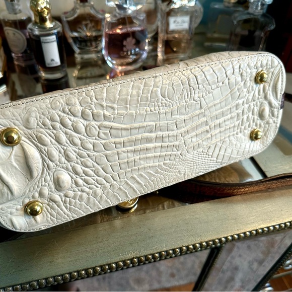 Brahmin medium Asher should bag Pecan/white - Picture 5 of 12